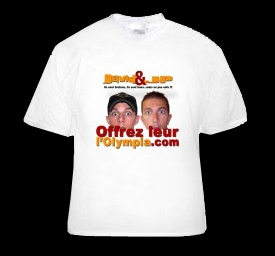 Exemple de t-shirt Offrez nous l'Olympia